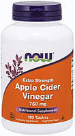 Now Foods Apple Cider Vinegar 750 mg 180 таблеток (4384303783)