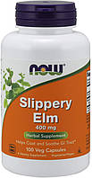 Now Foods Slippery Elm 400 mg 100 капсул (4384303784)