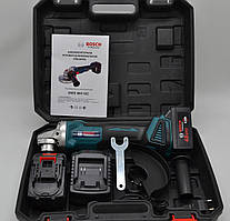 Акумуляторна болгарка BOSCH GWX 48V-10C (48V, Ø125 ММ). КШМ БОШ, кутова шліфмашина, турбінка в Кейсі