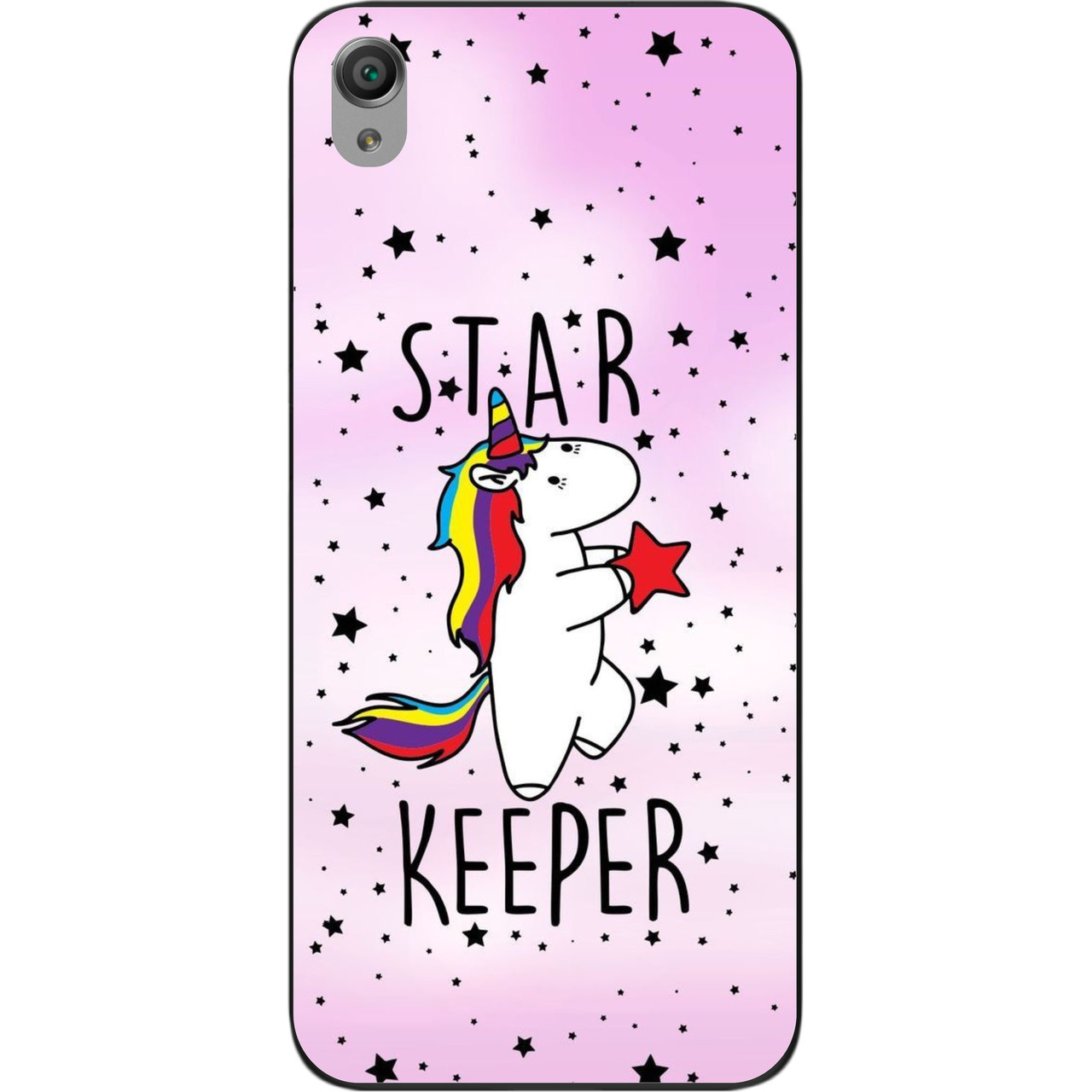 Силіконовий чохол бампер для Sony Xperia M4 Aqua з картинкою Єдиноріжок, фото 1