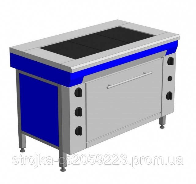 Плита електрична кухонна з плавним регулюванням потужності ЕПК-3Ш майстер