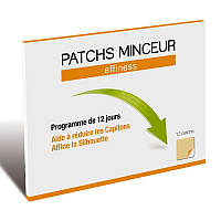 Эффинесс пластырь для похудения (Effiness Patch Minceur) 12 пластырей