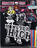 MH14-156K Розмальовка з оксамитом Monster High