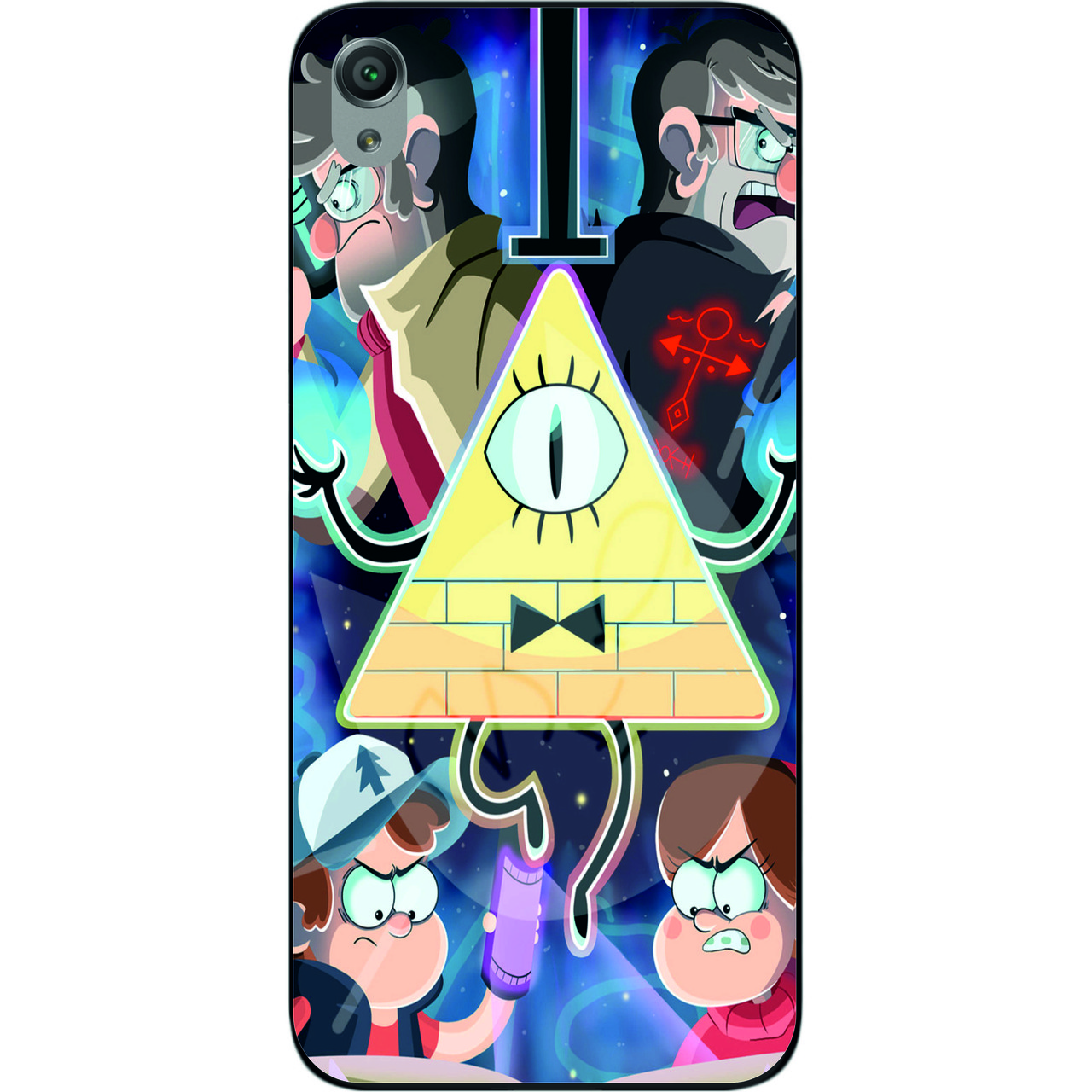 Силіконовий чохол для Sony Xperia M4 Aqua з картинкою Гравити Фолз, фото 1