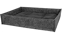 Лежак войлочный для животных серый Прямоугольный S,34x45х10 см, BronzeDog
