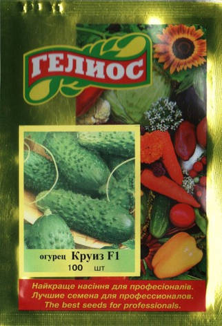 Насіння огірків бджолозапильних Круїз F1 100 шт., фото 1