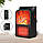 Flame Heater міні Обігрівач камін із Пультом обігрівач 500w handy Heater керамічний 500w ват портативний, фото 8