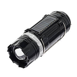 Ліхтар для кемпінгу GSH-9688, акумулятор, сонячна батарея