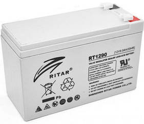 Акумуляторна батарея Ritar AGM RT1290 (12В 9Аг) (код 81820)