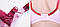 Бюстгальтер для вагітних і годуючих YDR рожевий в квіти, фото 7