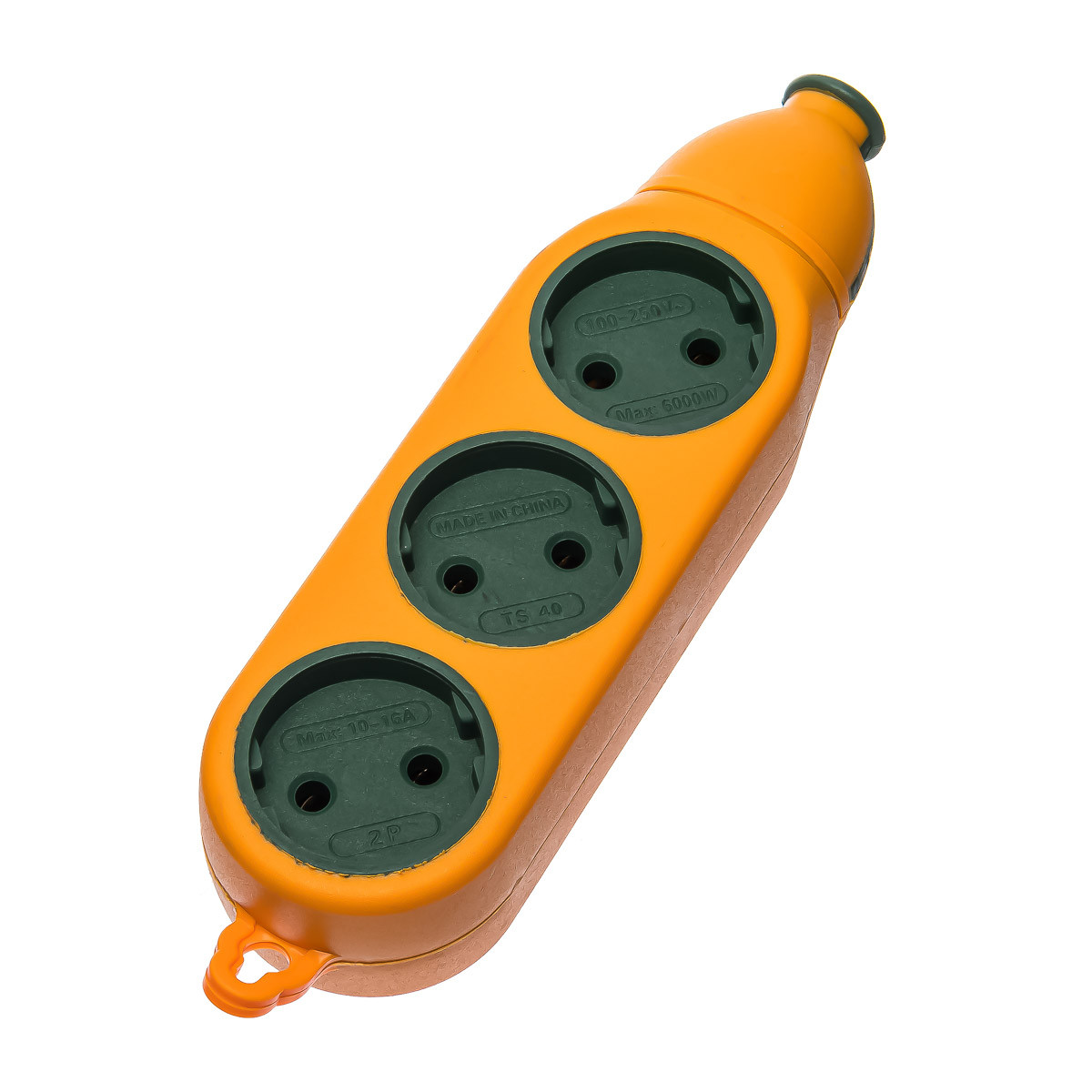 Колодка под удлинитель ADVANCED на 6 гнезд, двухсторонняя 16А-220V ...