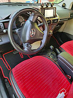 Наши коврики ЕВА в салоне Toyota iQ '08-15.   1
