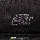 Кепка-бейсболка з прямим козирком Nike Snapback Cap Pro 6-панельний снепбек (CI4460-010), фото 6