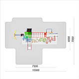 Спортивно ігровий майданчик "Спортишка-2 Забава" для дітей різного віку недорого, фото 2