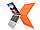 Чохол HardShell MacBook New Air 13.3" (2020), Orange, фото 3