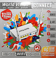 Роутер World Vision CONNECT (ZBT WE1626) Wi-Fi 300 МБ 3G, 4G, фото 3