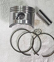 Поршень 68/68,25/68,5 мм зборі (кільця, палець,стопора) Honda GX 160/ GX 200 двигун бензин висота 53 мм, фото 3
