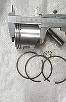 Поршень 68/68,25/68,5 мм зборі (кільця, палець,стопора) Honda GX 160/ GX 200 двигун бензин висота 53 мм, фото 2