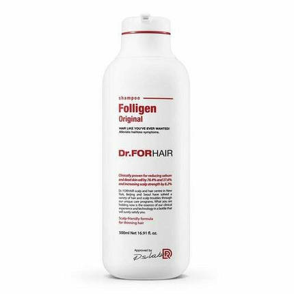 Шампунь з ліпосомами проти випадіння волосся Dr.Forhair Folligen Shampoo, 500 мл, фото 1
