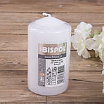 Свічка bispol циліндрична 60х100мм біла