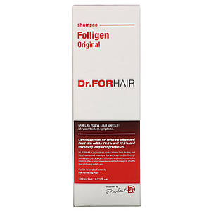 Шампунь з ліпосомами проти випадіння волосся Dr.Forhair Folligen Shampo, 300 мл