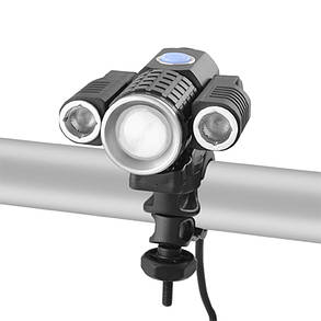 Ліхтар налобний W602-T6+2XPE,зу 220\12 V, фото 2