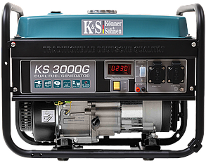 Генератор газобензиновий Konner&Sohnen KS 3000G (3 кВт)
