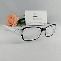 -1.0 Готові мінусові окуляри для зору жіночі в пластиковій оправі білий