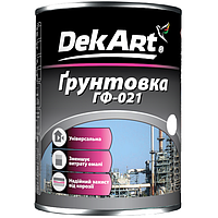 Грунтовка по металлу DekArt ГФ-021 красно-коричневая (2.8кг)