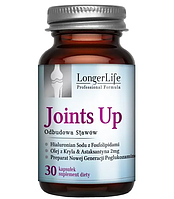 Здоровье суставов Криль Астаксантин Гиалуроновая Кислота 30 капсул Longer Life Joints Up США Доставка из ЕС