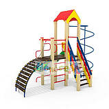 Дитячий майданчик Сонечко з гіркою у двір, фото 3