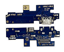 Нижня плата Xiaomi Redmi 4 з конектором заряджання + мікрофон