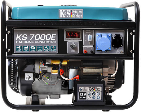 Генератор бензиновий Konner&Sohnen KS 7000E (5,5 кВт), фото 2