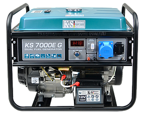 Генератор газобензиновий Konner&Sohnen KS 7000E G (5,5 кВт)