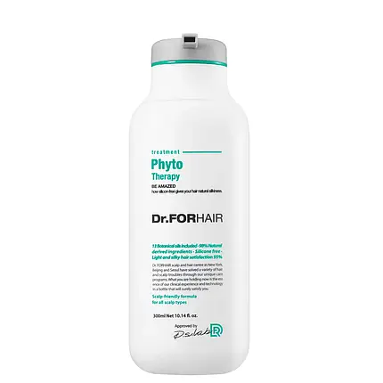 Фітотерапевтична маска-кондиціонер для волосся Dr.FORHAIR Phyto Therapy Treatment, 300 мл, фото 1