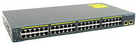 БУ Коммутатор управляемый Cisco Catalyst C2960 Layer 2, 48 x 100mbps, 4 x Gigabit, Console