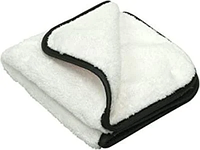 Полотенце микрофибровое - MaxShine Microfiber Towel 40x40 см. 800 gsm бело-черный (1014040W)