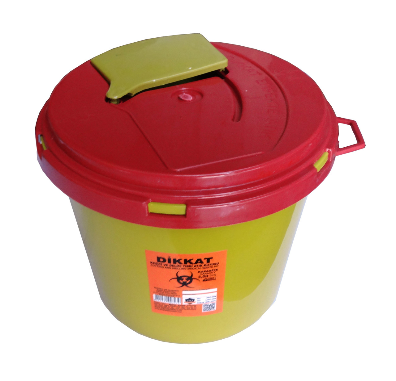 Контейнер для збору медичних відходів 3,5л EA35, фото 1