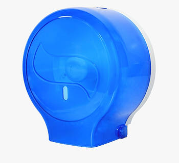 Диспенсер для туалетного паперу джамбо синій пластик JTA 108 N