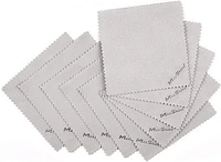 Набор замшевых подкладок для нанесения керамики 10 шт. - MaxShine 10х10 см. серый (1101010G)