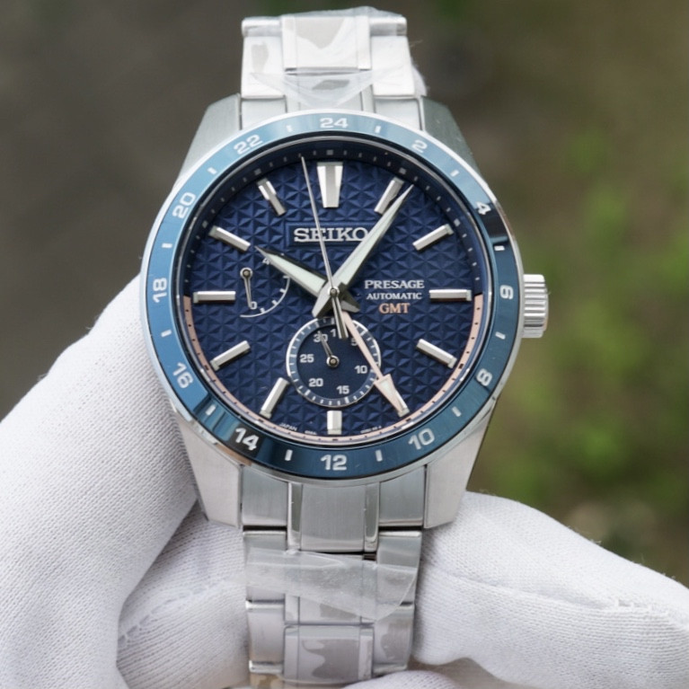 Seiko Presage SARF001 (SPB217J1) Sharp Edged Aitetsu GMT JAPAN