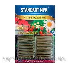 Добриво комплексне мінеральне Стандарт NPK Універсальне в паличках 30 шт Агрохімпак