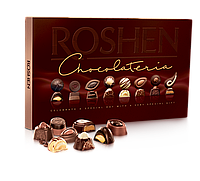 Цукерки в коробці подарункові Roshen Chocolateria 194 грами