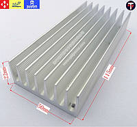 Алюмінієвий радіатор 115 * 50 * 22 мм (маса 150 грамів)
