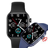Смарт-годинник HW22 Pro (Z36) Чорний Смарт-годинник Фітнес браслет Smart Watch, фото 3