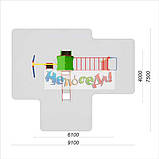 Дитячий майданчик "Спарта-100" у двір вулична, фото 2