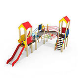 Дитячий майданчик "Дві вежі" для садків, фото 3