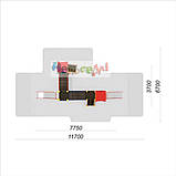 Дитячий майданчик "Дві вежі" для садків, фото 2