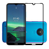 Защитное стекло LUX для Nokia 1.4 Full Сover черный 0,3 мм в упаковке