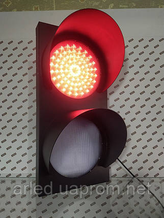 Світлофори світлодіодні Pharos-14W - 250мм - 2 секції/220В, фото 1